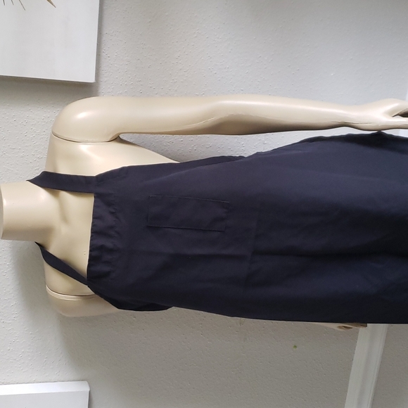 Chef 3 Blacks & 1 White Mandil Delantal Set Of 4 - Picture 3 of 5